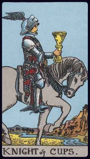 Ý nghĩa lá bài Hiệp Sĩ Cốc (Knight of Cups) trong Tarot