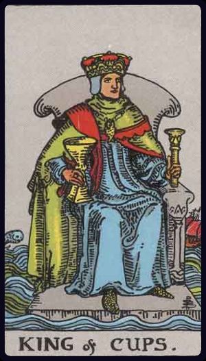 Ý nghĩa lá bài Nhà Vua Cốc (King of Cups) trong Tarot