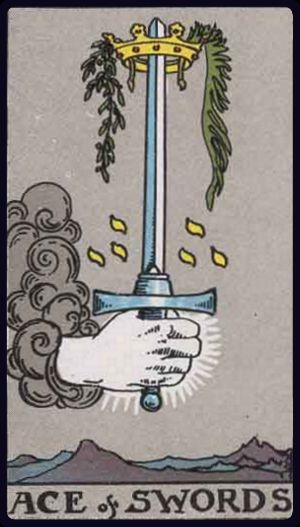 Ý nghĩa lá bài Át Kiếm (Ace of Swords) trong Tarot